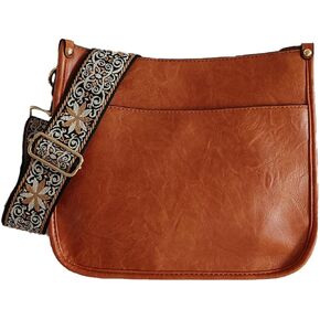 Crossbody Bags for Women Vegan Leather Hobo Purses Shoulder Handbags for with Wide Adjustable Strap Wallet