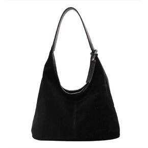 Suede Bag Suede Tote Bag Brown Suede Shouder Purse Work Hobo Handbags Fall Aesthetics