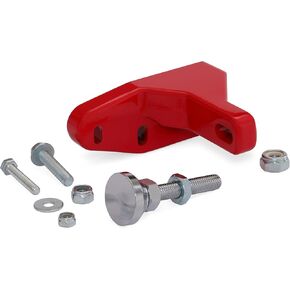 Show Chrome Master Cylinder Brace for Polaris Slingshot | Hardened Aluminum Enhanced Braking Control | Striking Red Finish Drill Free Installation | Upgrade Your Ride Safety | Fit All Models 2015-2024