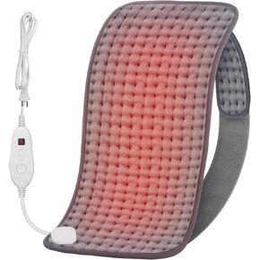 Comfier Heating Pad for Back with 6 Heat Settings & Auto Shut Off, Back Heating Pad for Lower Back Pain, Heat Pad for Back for Mom/Women