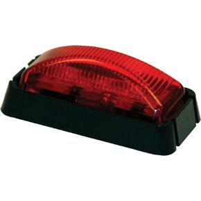 Buyers Products 5622524, 2.5 Inch Amber Round Clearance/Marker Light Kit with 4 LEDs (PL-10 Connection, Includes Grommet and Plug)