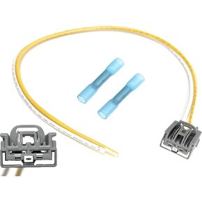 Blower Motor Resistor Electrical Connector Fits GM Chrysler Ford Nissan BMW Volvo and more...OE# 3U2Z14S411PB, 88988702, 88988507, S-1353