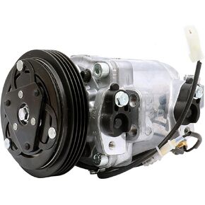 FKG AC Compressor and A/C Clutch 99000990886513 fit for 1995-1998 Suzuki Esteem 1.6L, 1999-2001 Suzuki Vitara 1.6L 2.0L, 1999-2005 Suzuki Grand Vitara 2.5L