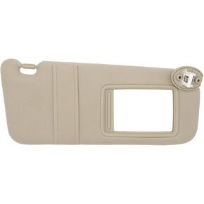 NHILES Driver Left Side Sun Visor Replacement Fits for Toyota Venza 2009-2016 Sunshade 743200T021B1 Color: Gray