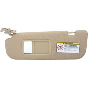 Auto Sun Visor fit for Elantra 2011-2015 Beige Driver Left Side 852103X000TX