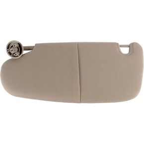 Left Driver Side Sun Visor Compatible with Dodge 2002 2003 2004 2005 2006 2007 2008 2009 Ram 1500 2500 3500 Sunvisor Replace 1CT11TL2AA (Gray)