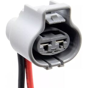 Radiator cooling fan Connector Wire Plug Pigtail Wiring harness Compatible with TOYOTA MATRIX COROLLA Compatible with PONTIAC VIBE 2003 2004 2005 2006 2007 2008 L4 1.8L Replacement for 16363-0D040