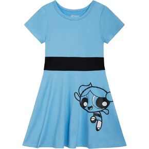The Powerpuff Girls Cosplay Dress Toddler to Big Kid Sizes (2T - 14-16)