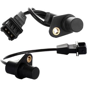 ECCPP 2PCS Crankshaft Position Sensor Fit For 2001-2006 for Hyundai for Santa Fe 1999-2005 for Hyundai Sonata 2003-2008 for Hyundai Tiburon 2005-2009 for Hyundai Tucson CKP Sensor
