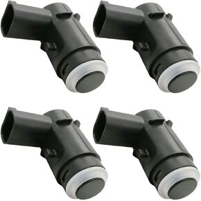 4Pcs 9L3Z-15K859-D Parking Aid System Sensor Replacement for Ford Bumper Backup Parking Sensor Reverse Sensor w/Clear O-ring 9L3Z15K859C, 9L3T-15K859-BA