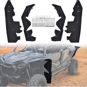 SAUTVS Fender Flares Extensions Mud Flaps for Honda Talon 1000, Mud Guards Fender Extensions Guards for Honda Talon 1000X 1000R 1000X4 2019-2024 Accessories (4PCS)