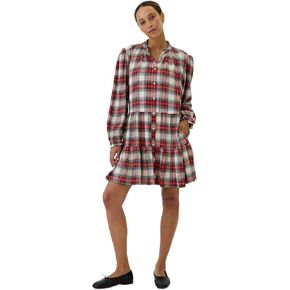 GAP Women's Long Sleeve Flannel Dress