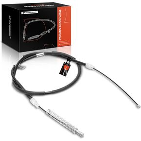 A-Premium Rear Passenger Side Parking Brake Cable Assembly Compatible with Chevrolet and GMC Models: Silverado 1500, Silverado 1500 HD, Silverado 2500 HD, Sierra 1500, Sierra 1500 HD, Sierra 2500 HD