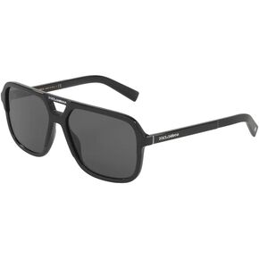 Dolce & Gabbana DG4354 Square Sunglasses for Men + BUNDLE With Designer iWear Eyewear Kit