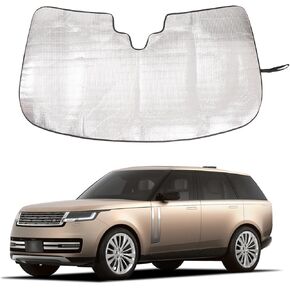 Front Windshield Sunshade for Land Rover Range Rover L460 2023-2024, Front Window Sun Shade, Foldable Reflective Sun Visor, Screen Shield Cover UV Blocker Protector HeatShield