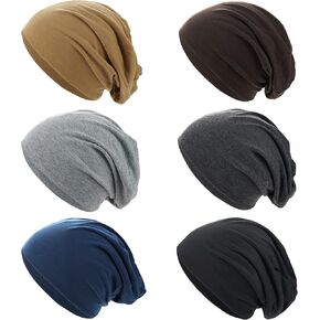 Slouchy Beanie for Women Men, Hip-Hop Soft Lightweight Running Hat