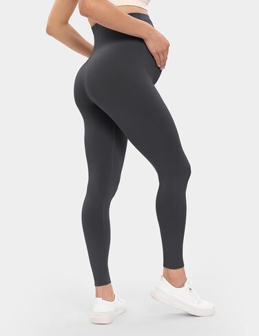 Buttergene Women's Maternity Leggings over the Belly Maternity Yoga Pants Workout Pregnancy Leggings in Saudi Arabia