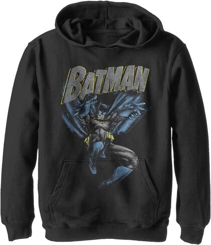 Warner Brothers Kids' Hooded Pullover Sweatshirt with Long Sleeves and Kangaroo Pocket in Saudi Arabia