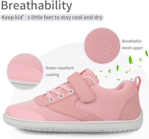 Drecage Toddler Kids Barefoot Shoes Boys Girls Sneakers Breathable Tennis Shoes Lightweight Walking Shoes in Saudi Arabia