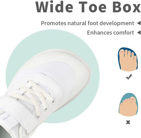 Drecage Toddler Kids Barefoot Shoes Boys Girls Sneakers Breathable Tennis Shoes Lightweight Walking Shoes in Saudi Arabia