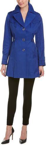 Via Spiga Women's Single-Breasted Pleated Trench Coat in Kuwait