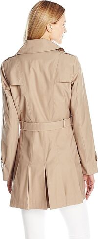 Via Spiga Women's Single-Breasted Pleated Trench Coat in Kuwait