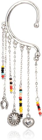 Rustic Couture's Western Earrings for Women Cowgirl Dangling Concho Statement Earring Jewelry gifts in Saudi Arabia