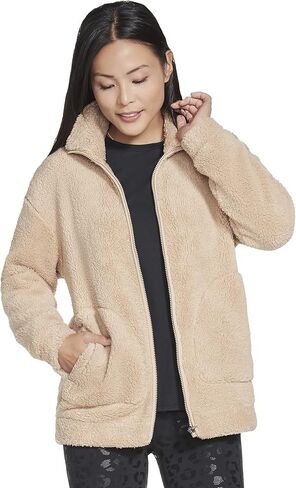 Skechers Women's Downtime Sherpa Jacket in Kuwait