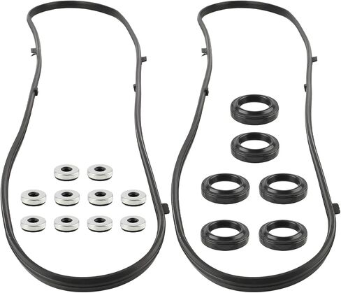MOTOALL VS50607R Valve Cover Gasket Set Fit for Honda Accord Odyssey Pilot Ridgeline Acura MDX RL T Replaces# 036-1708 12341RCAA00 12341RCAA01 in Saudi Arabia