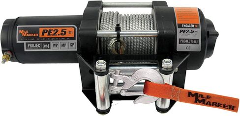 Mile Marker 77-50120W Winch PE5000 5000 lb. Pulling Capacity fits 1993 2000 Honda TRX300 FourTrax - Waterproof, 79′ of Steel Cable, All Metal Planetary Gearing, Aluminum Hawse Fairlead in Saudi Arabia