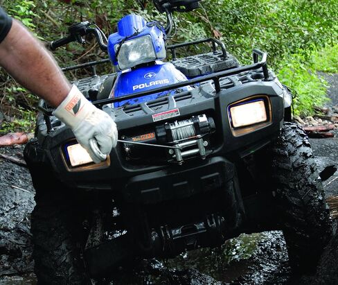 Mile Marker 77-50120W Winch PE5000 5000 lb. Pulling Capacity fits 1993 2000 Honda TRX300 FourTrax - Waterproof, 79′ of Steel Cable, All Metal Planetary Gearing, Aluminum Hawse Fairlead in Saudi Arabia