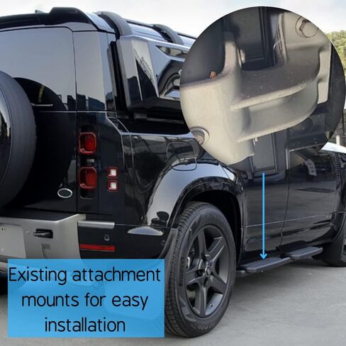 Side Steps Fit for Land Rover Defender 110 4dr L663 2020 2021 Running Board Nerf Bar Factory Style black in Saudi Arabia