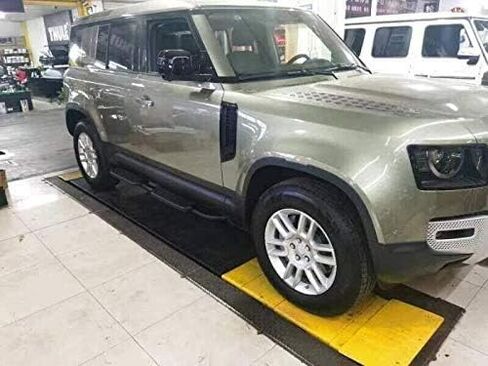Side Steps Fit for Land Rover Defender 110 4dr L663 2020 2021 Running Board Nerf Bar Factory Style black in Saudi Arabia