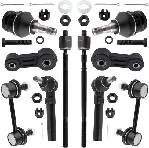 10 قطع أمامية وخلفية Sway Bar الخارجي الداخلي للقضيب نهاية وصلة كروية سفلية لسوبارو باجا 2003-2006، قضيب تثبيت وصلة كروية مجموعة تعليق مناسبة لسوبارو ليجاسي، Outback 2002 2003 2004 in Saudi Arabia