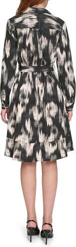 Calvin Klein Women's Casual Everyday Long Sleeve Aline Dress in Saudi Arabia