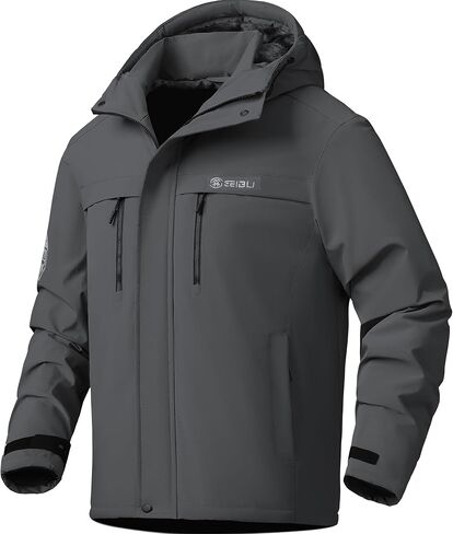 V.A.TOR 189 UNCO&BOROR Men's Ski Jacket Winter Warm Snow Coat Waterproof Hooded Outerwear Raincoats in Kuwait