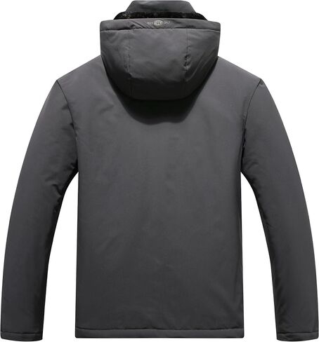 V.A.TOR 189 UNCO&BOROR Men's Ski Jacket Winter Warm Snow Coat Waterproof Hooded Outerwear Raincoats in Kuwait