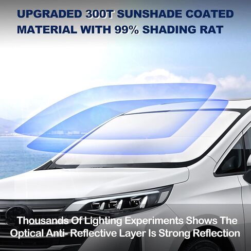 Front Windshield Sun Shade Car Window Compatible with Toyota Corolla Sunshade Upgraded New 2025-2019 SE XSE L LE XLE Hybrid Sedan 2025 2024 2023 2022 2021 2020 2019 Sun Shield Cover Visor in Saudi Arabia