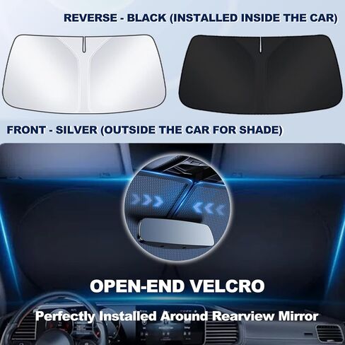 Front Windshield Sun Shade Car Window Compatible with Toyota Corolla Sunshade Upgraded New 2025-2019 SE XSE L LE XLE Hybrid Sedan 2025 2024 2023 2022 2021 2020 2019 Sun Shield Cover Visor in Saudi Arabia