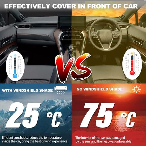 Front Windshield Sun Shade Car Window Compatible with Toyota Corolla Sunshade Upgraded New 2025-2019 SE XSE L LE XLE Hybrid Sedan 2025 2024 2023 2022 2021 2020 2019 Sun Shield Cover Visor in Saudi Arabia