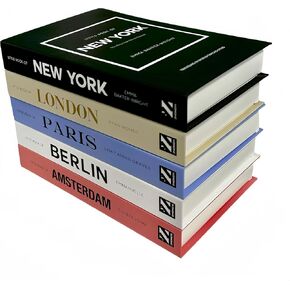Decorative Books for Home Decor, 5 Pcs Fake Books for Decoration, Aesthetic Fake Books for Coffee Table Decor, Foldable Decorative Books for Bookshelf Home Room Decor
