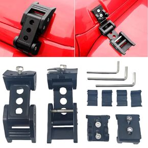 for Jeep Hood Latches Replacement Compatible with for Jeep Wrangler JK/JKU 2007-2017, for Jeep JL/JLU 2018-2024 & for Jeep Gladiator 2020-2024 in Saudi Arabia