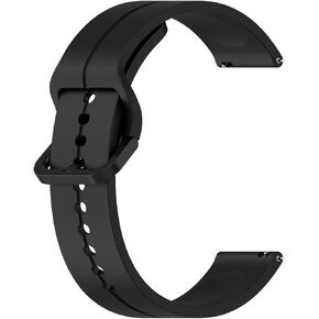 20mm Wide Silicone Watch Band Strap Replacement Band for Sport Watches