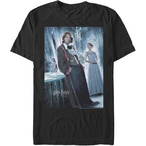 Harry Potter Men's Ron Yule Ball T-Shirt, Black, Small