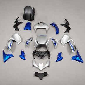 Motorcycle Fairing Kit ABS Plastic Injection Bodykit Compatible with Z900 2020-2024 Z900 SE 2022-2024 Bodywork Fairings Covers Set Aftermarket Replacement Parts (Gloss Black)