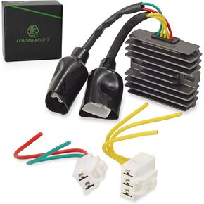LK 12V Voltage Regulator Rectifier Replacement for CBR600RR CBR600 CBR1000 CBR1000RR 2003-2012 31600-MEL-013 (2 x plugs)
