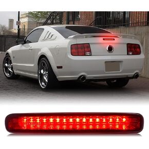 LED 3rd Third Brake Light Compatible with Mustang 2005 2006 2007 2008 2009 High Mount Stop Brake Lights, 6R3Z13A613A 6R3Z-13A613-A