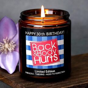 30th Birthday Gifts for Her and Him, 30th Birthday Decorations for Her and Him, Funny 30th Birthday Gifts for Women Men Husband Wife Best Friends Sister, Unique Gift Ideas for 30 Year Old Woman