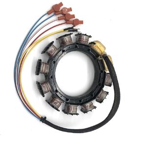 Stator For Mercury 174-5454K1 Outboard 40 45 50 55 60 65 70 75 85 HP 398-5454A21 5454A26 5454A22 5454A25 832075a20 2-Stroke 9-Amp 3&4 Cylinder