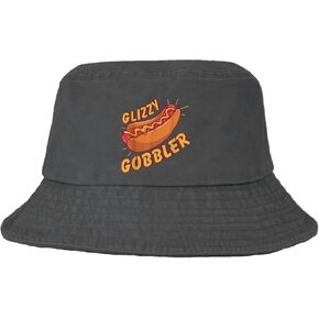 Funny hot Dog glizzy Gobble Bucket Hat Bucket Hat Flodable Women Hats Basketball Accessories for Dance Must Haves